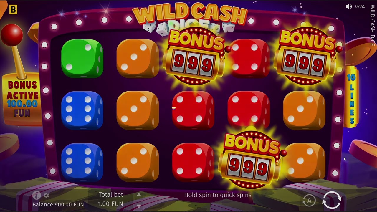 Wild Cash Dice від BGaming