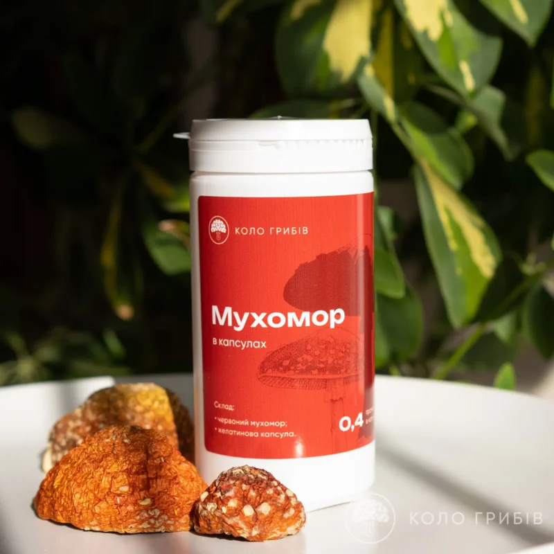 Мухомор в капсулах