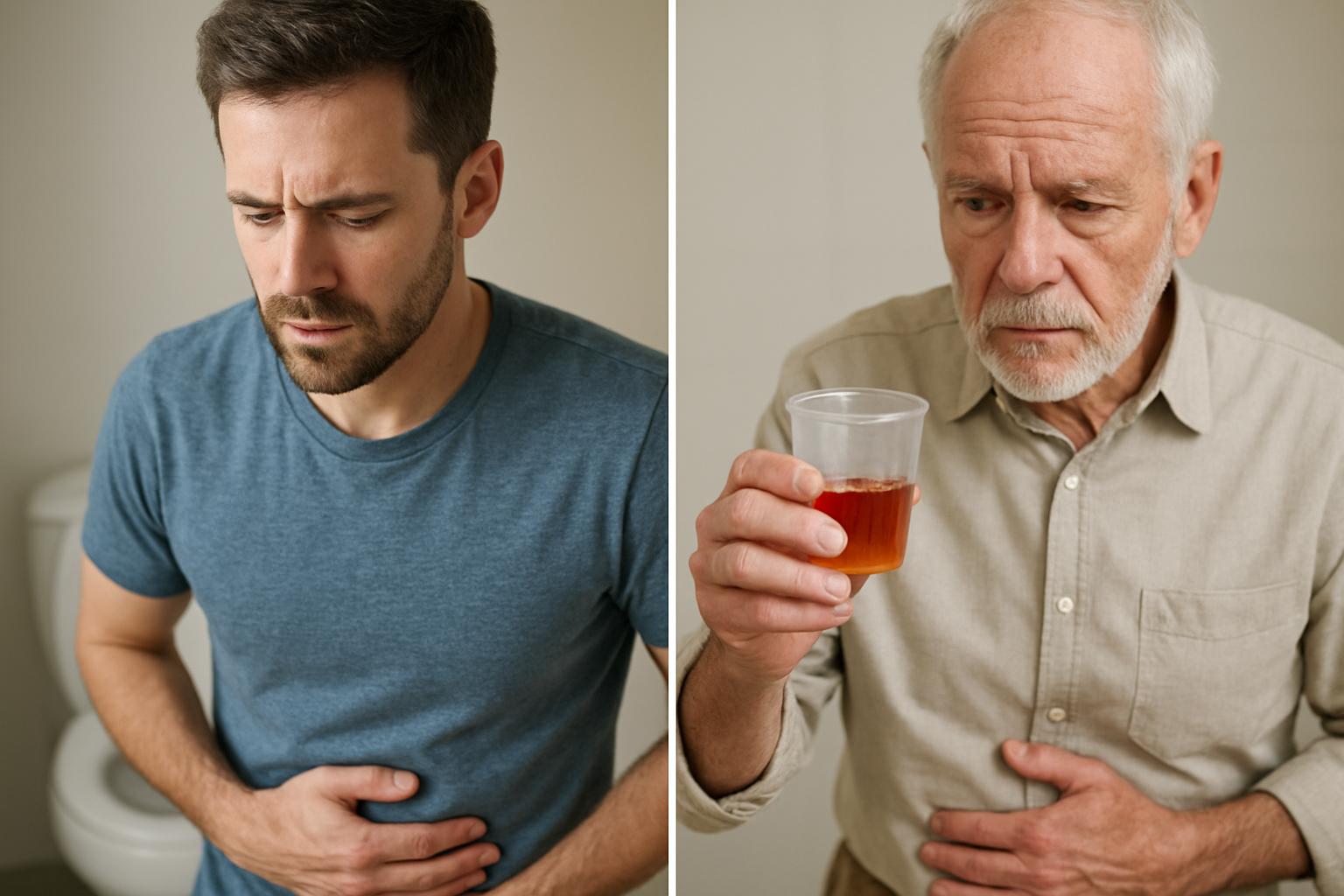 Кров у сечі у чоловіка без болю (молодого і літнього віку), причини наявності кров’яних слідів. Що таке гематурія і чому це важливо Кров у сечі у чоловіка без болю (молодого і літнього віку), причини наявності кров’яних слідів. Що таке гематурія і чому це важливо